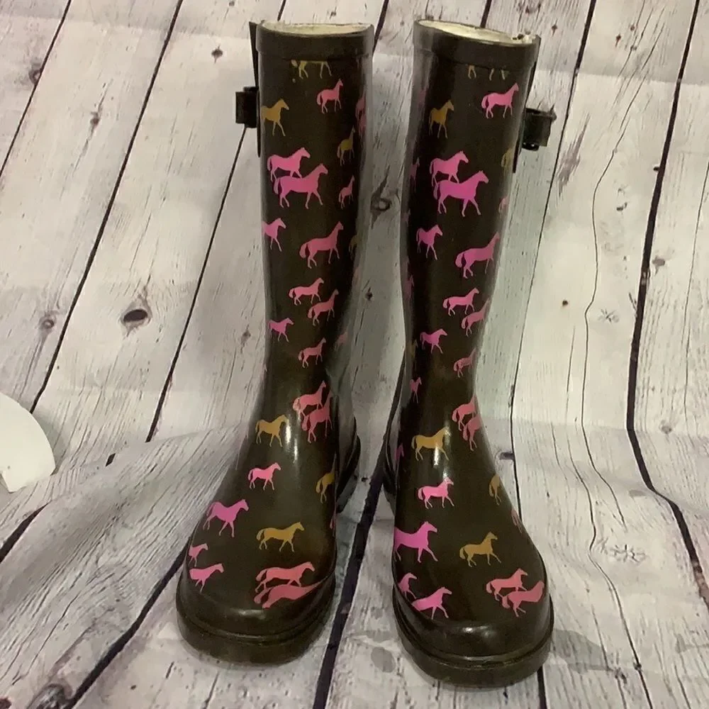 Western Chief - Horse Rain Boots - Size 6